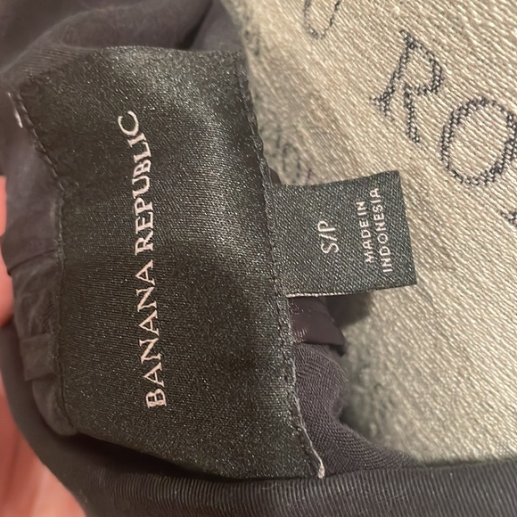 Banana Republic Lyocell safari style oversized cinch waist long vest top - Picture 7 of 7